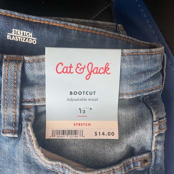 Cat & Jack Kids Bootcut Jeans - Picture 2 of 3